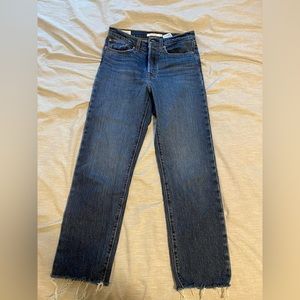 Levi wedgie straight jeans 27